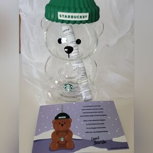 Authentic Glass Starbucks Bearista Cup